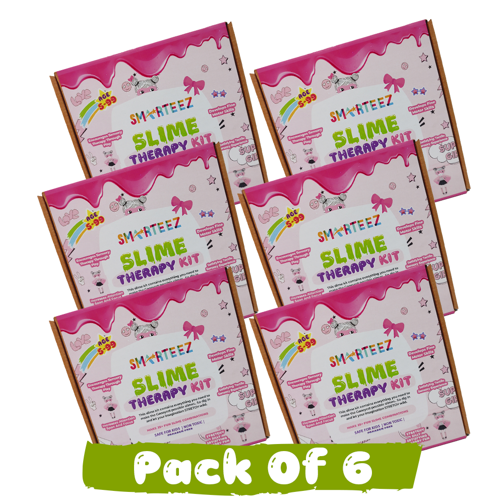 Birthday Return Gift for Girls | Pack of 6 | Slime KIT | Colorful Slime | Shimmer Slime | Safe | Non Toxic | PARABEN Free | Kid Friendly
