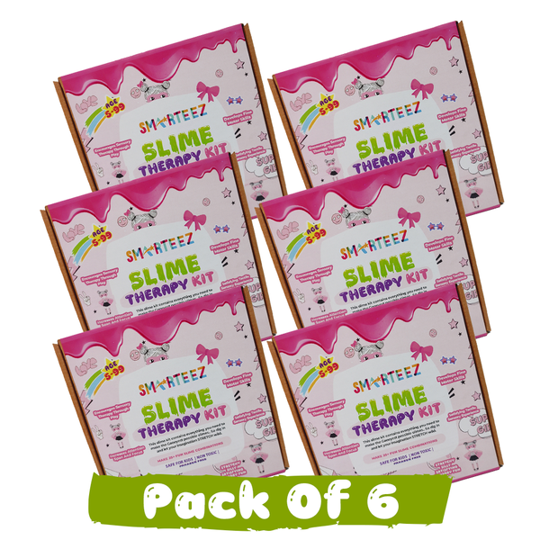 Birthday Return Gift for Girls | Pack of 6 | Slime KIT | Colorful Slime | Shimmer Slime | Safe | Non Toxic | PARABEN Free | Kid Friendly