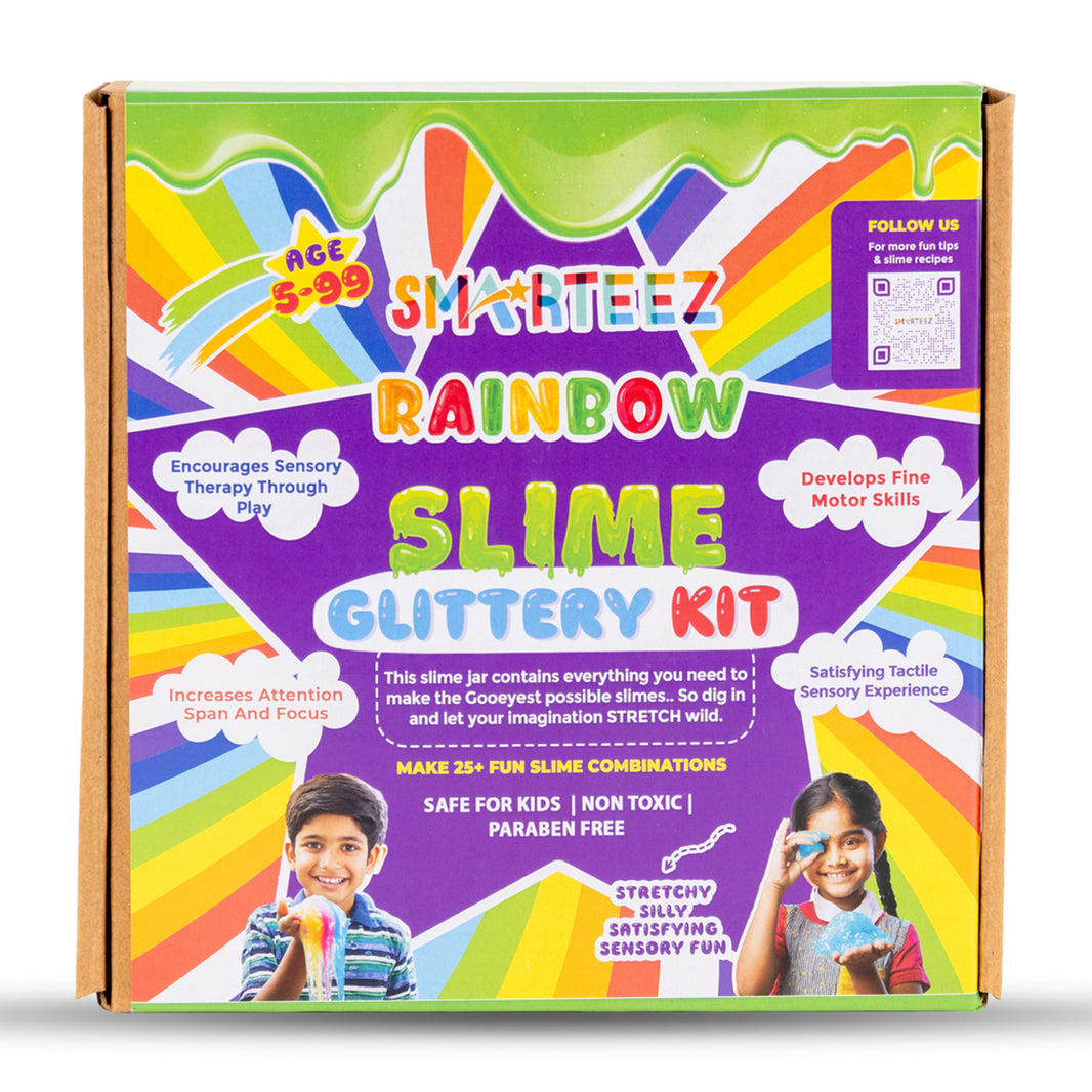 Smarteez Rainbow Glittery Slime Kit