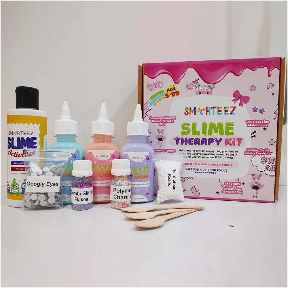 Birthday Return Gift for Girls | Pack of 6 | Slime KIT | Colorful Slime | Shimmer Slime | Safe | Non Toxic | PARABEN Free | Kid Friendly