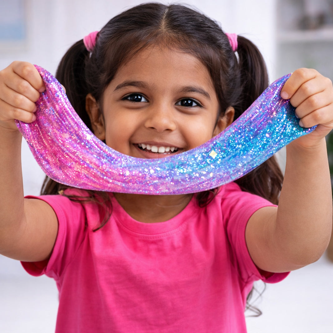 Smarteez Rainbow Glittery Slime Kit