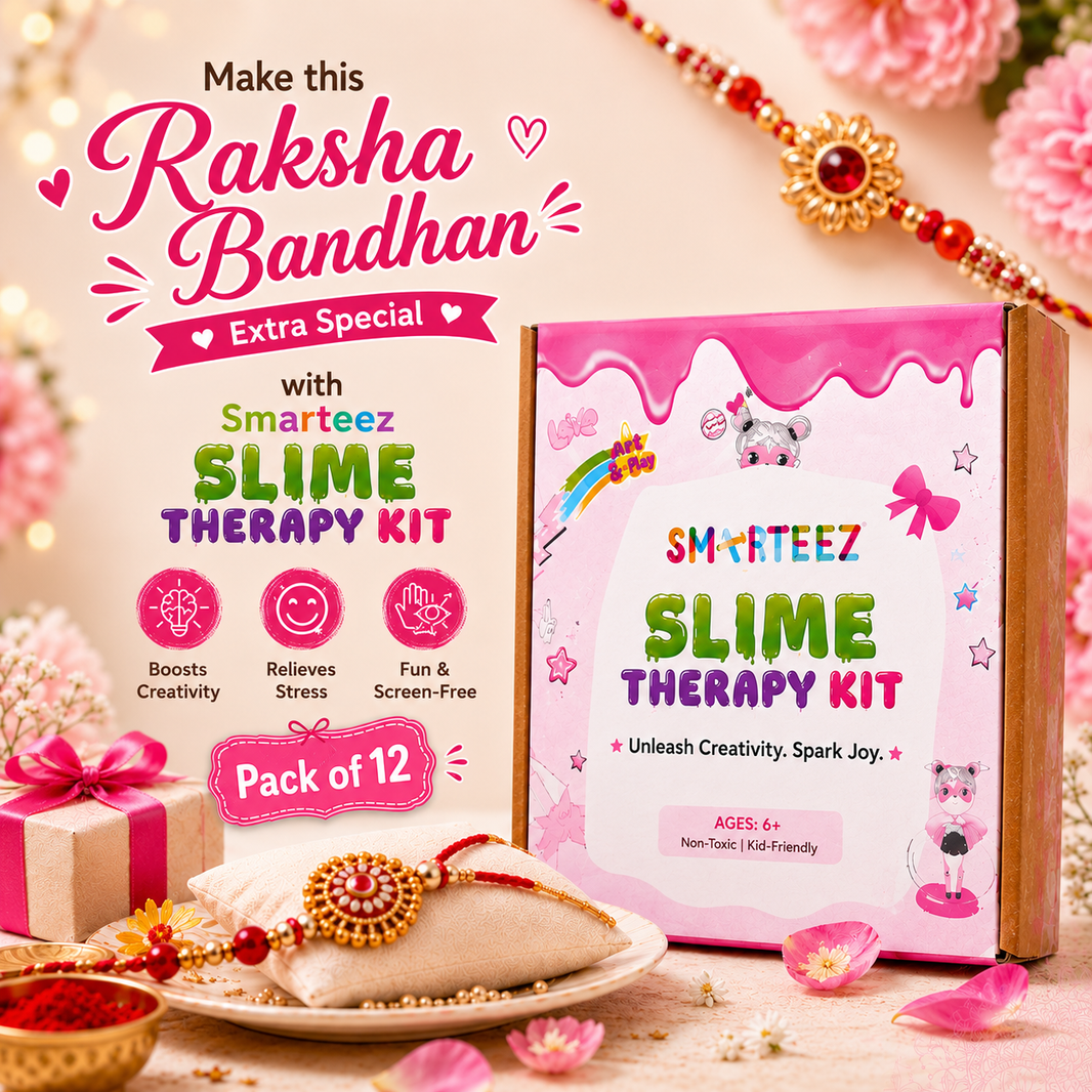 Raksha Bandhan Special For Girls - Shimmer Slime Therapy Kit (Pack of 12)