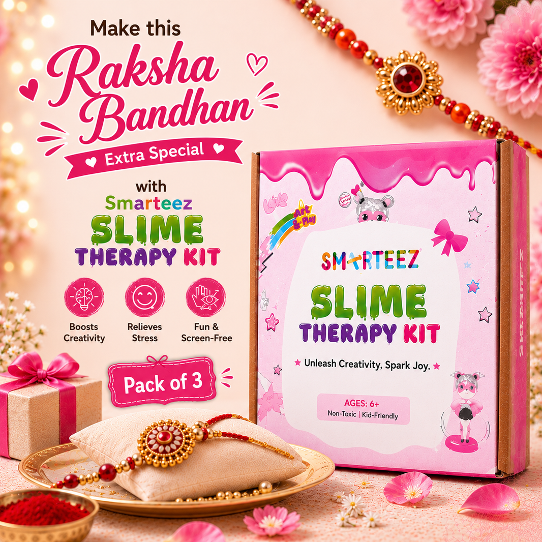 Raksha Bandhan Special For Girls - Shimmer Slime Therapy Kit (Pack of 3)