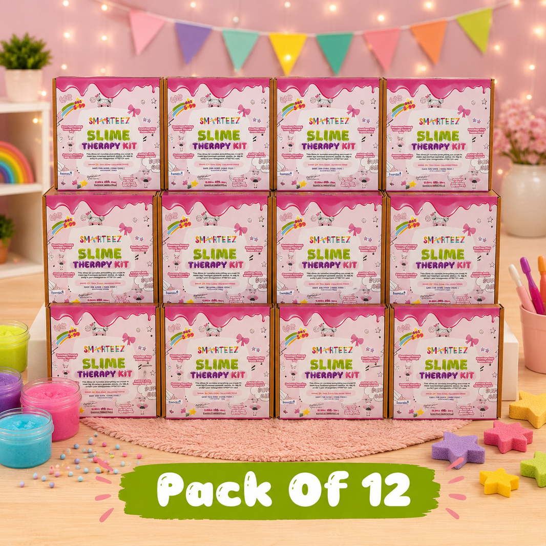 Pack of 12 – Shimmer Slime Therapy Kit