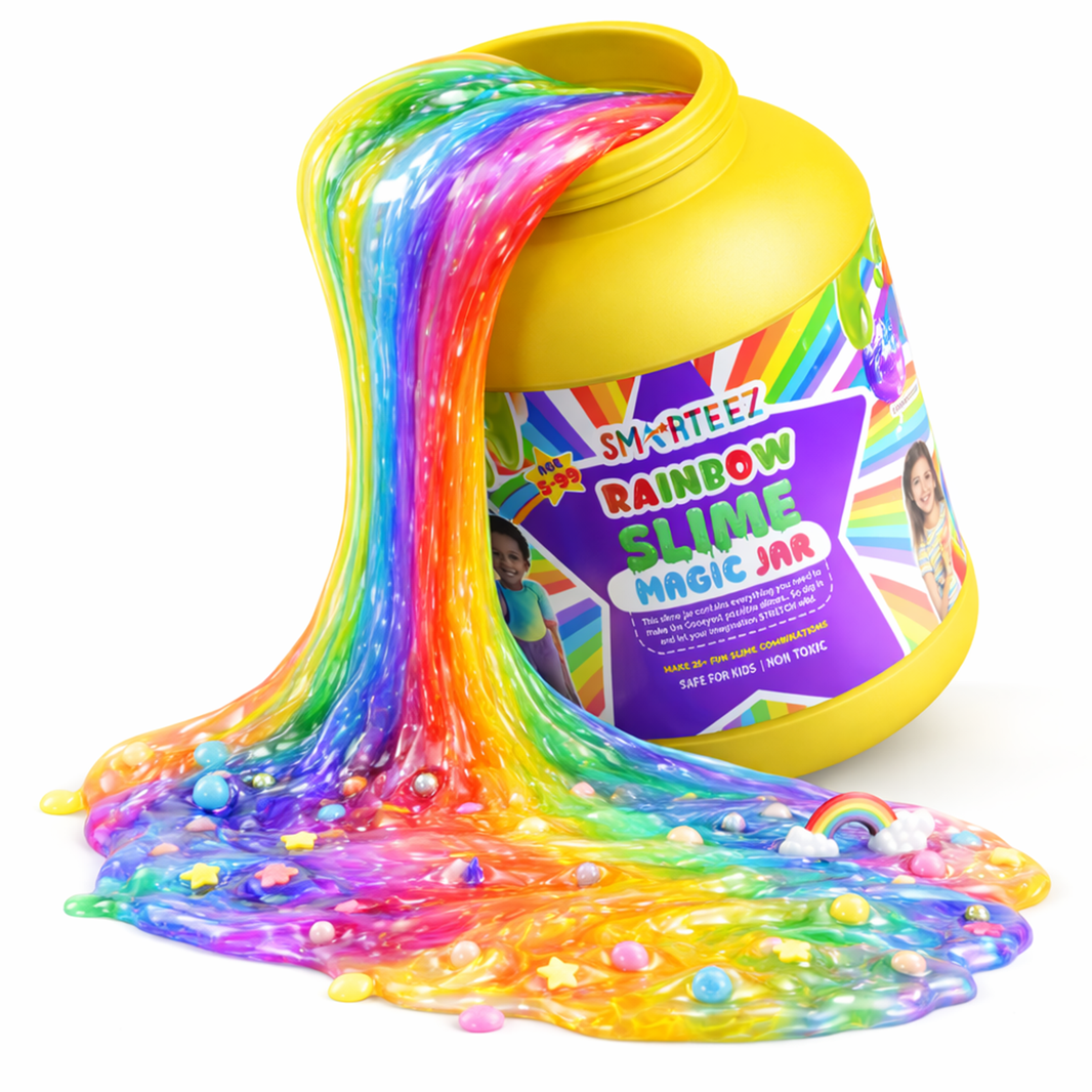 SMARTEEZ Rainbow Slime Magic JAR
