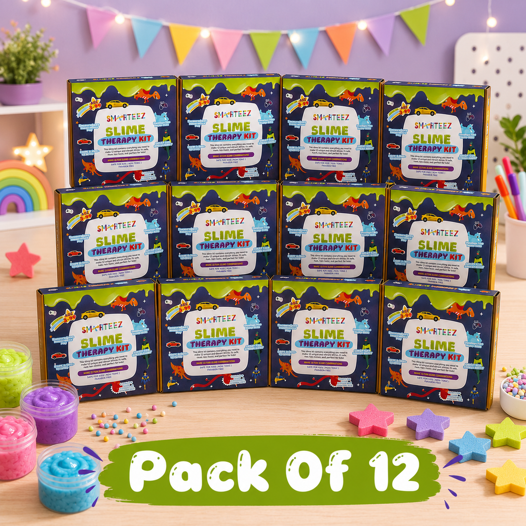 Pack of 12 – Shimmer Slime Therapy Kit