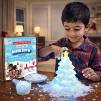 SMARTEEZ Insta Snow DIY Glow in Dark Snow Kit | Christmas & Birthday Decoration | Safe, Non-Toxic & Kid-Friendly